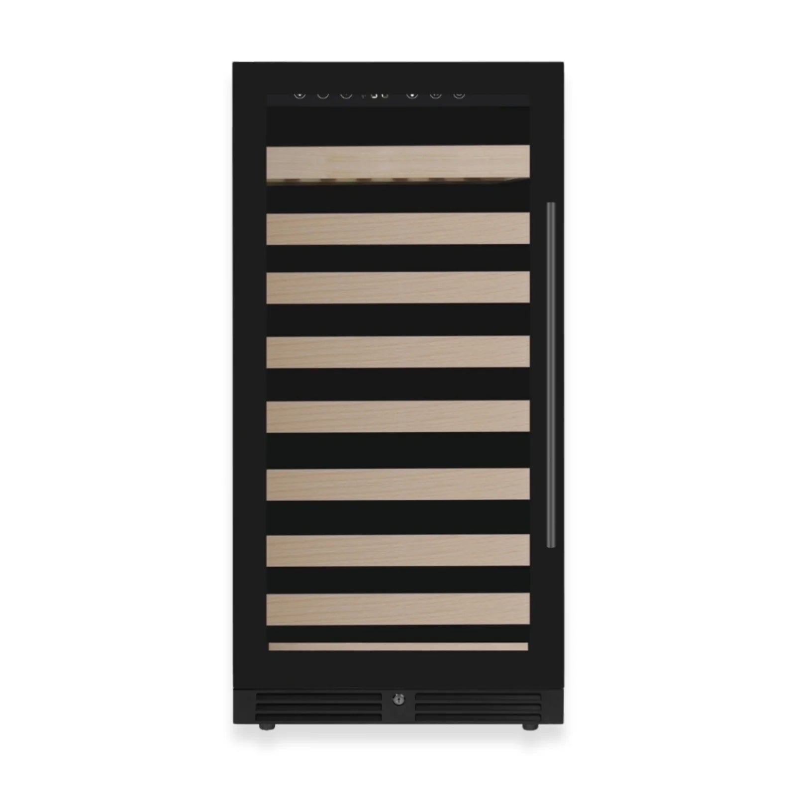 KingsBottle 47-Inch Height Single Zone Wine Cooler with Low-E Glass Door KBU265WX-FG RHH