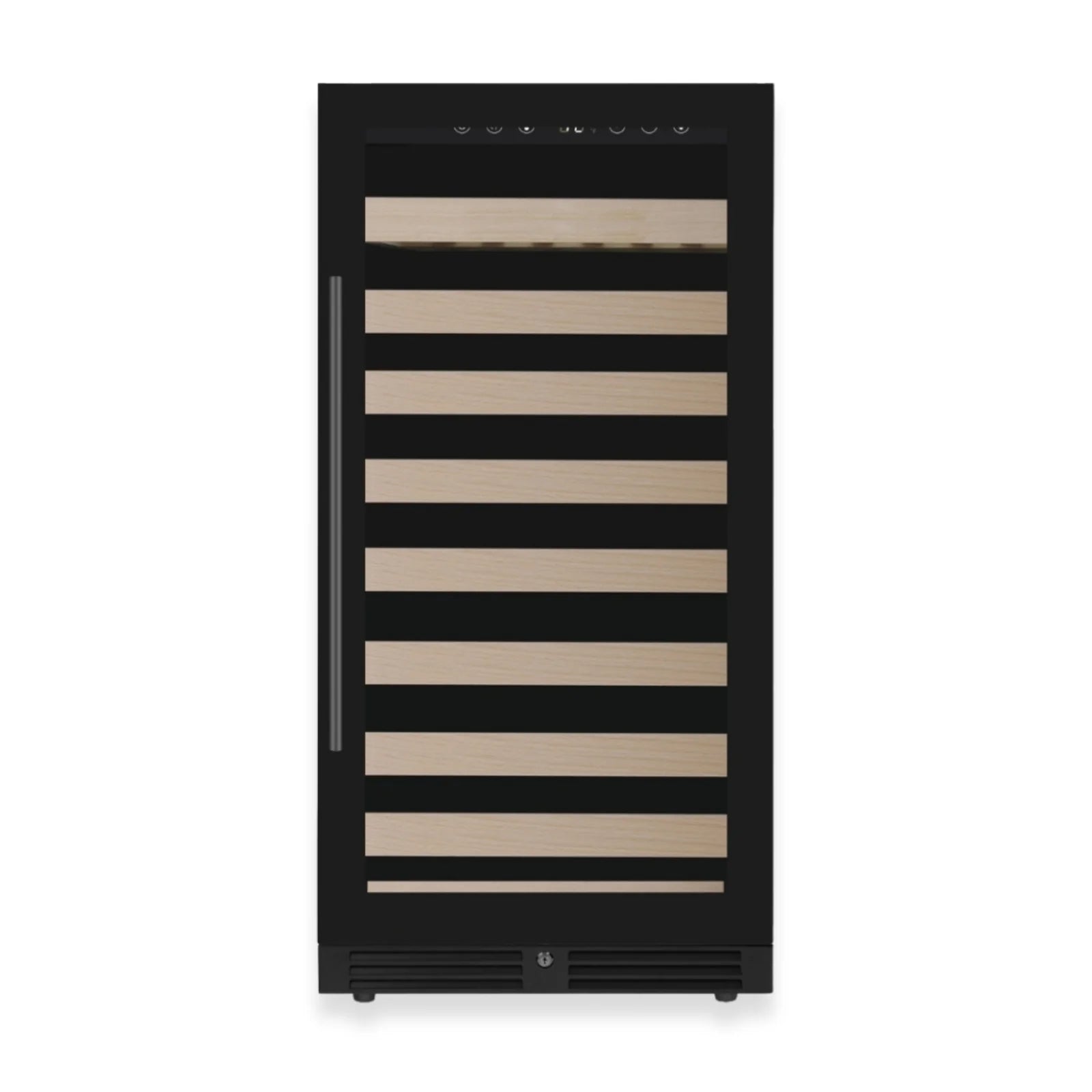 KingsBottle 47-Inch Height Single Zone Wine Cooler with Low-E Glass Door KBU265WX-FG RHH